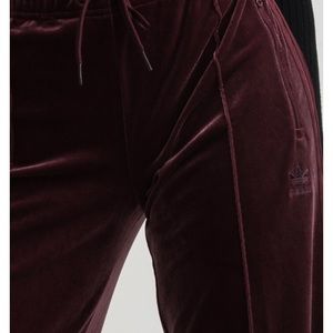 Adidas velvet joggers